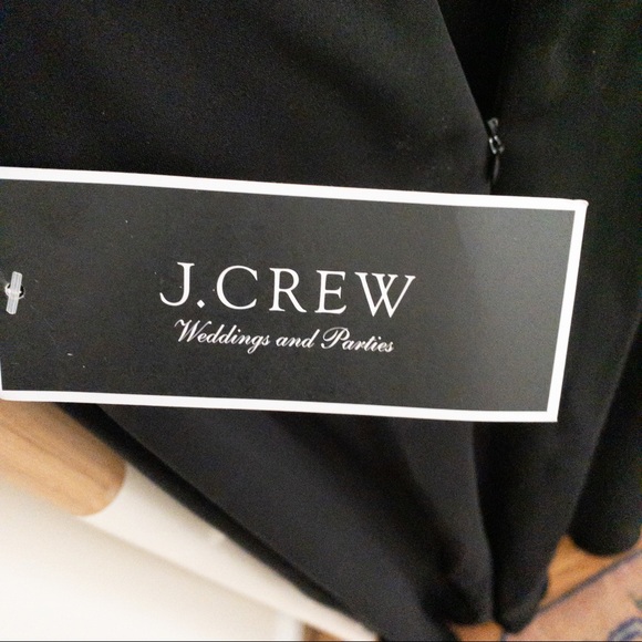J. Crew Felicity Floor Length Black Gown Size 00 - Picture 7 of 7